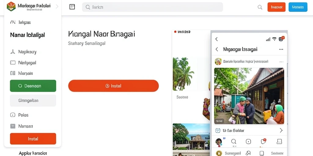 Tampilan karakter utama yang menawan.
