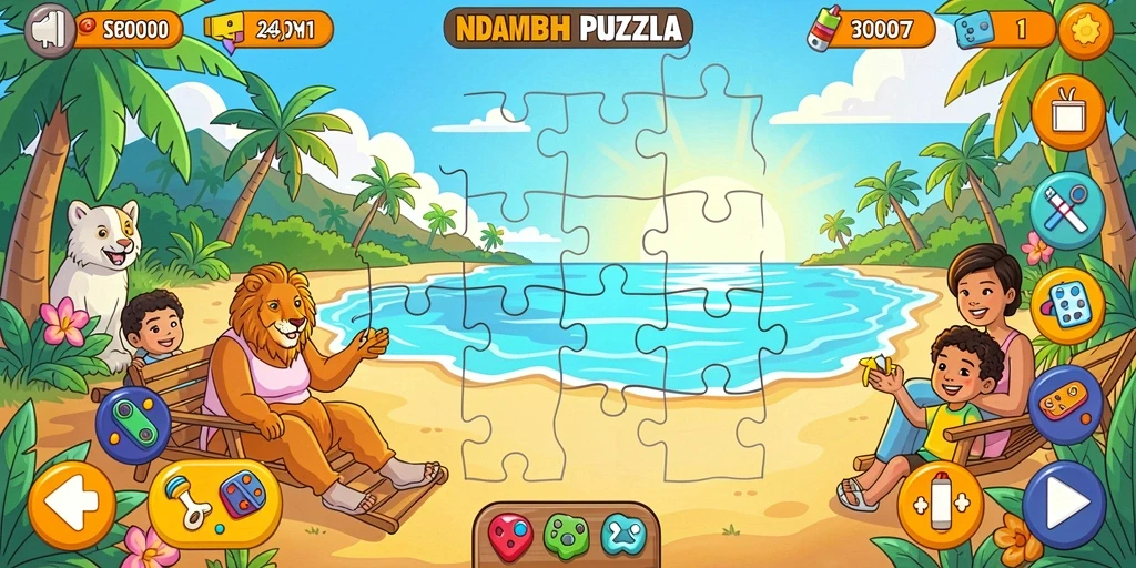 Tampilan awal aplikasi 797K yang menarik.
