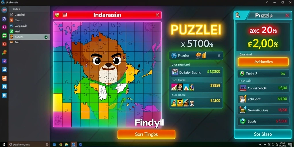 Screenshot menampilkan karakter utama dalam aksi seru.