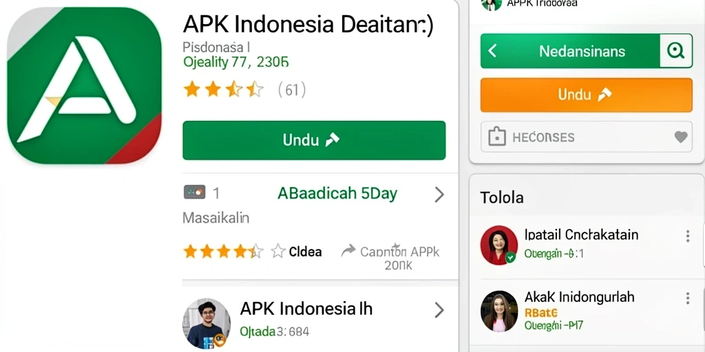 Tampilan awal yang menarik dan mudah dinavigasi.