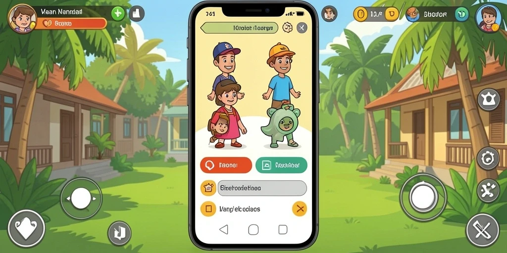 Tampilan awal ID66 yang menarik dan penuh warna.