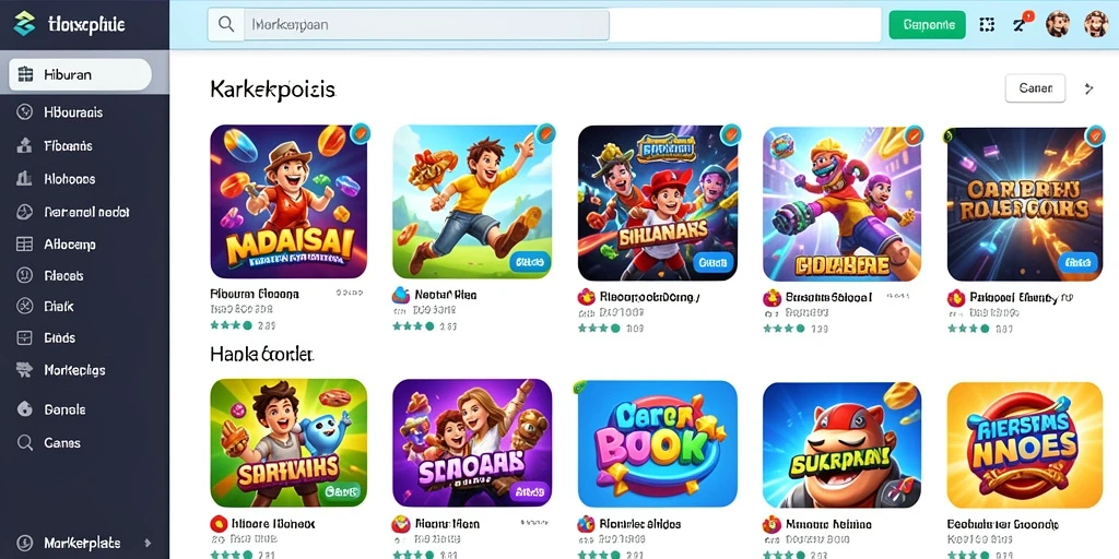 Tampilan awal aplikasi LUCKYBEST88 yang menawan.