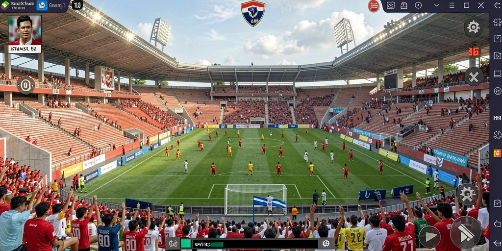 Tampilan awal permainan yang menarik.