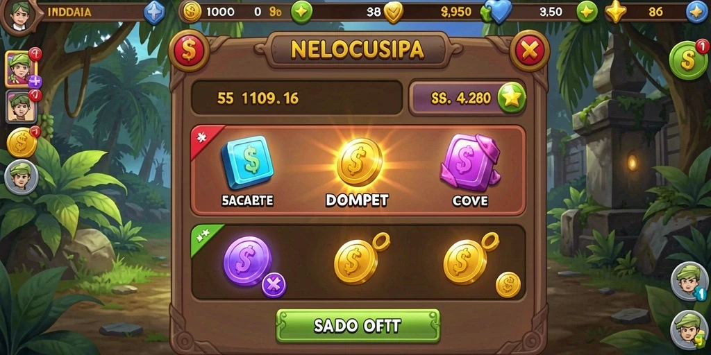 Tampilan antarmuka OLXSLOT yang modern dan menarik.