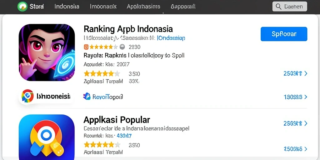 Menunjukkan karakter utama dalam aksi berpetualang.